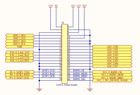 MistyCarrier_J4_40-pin_header_schematic